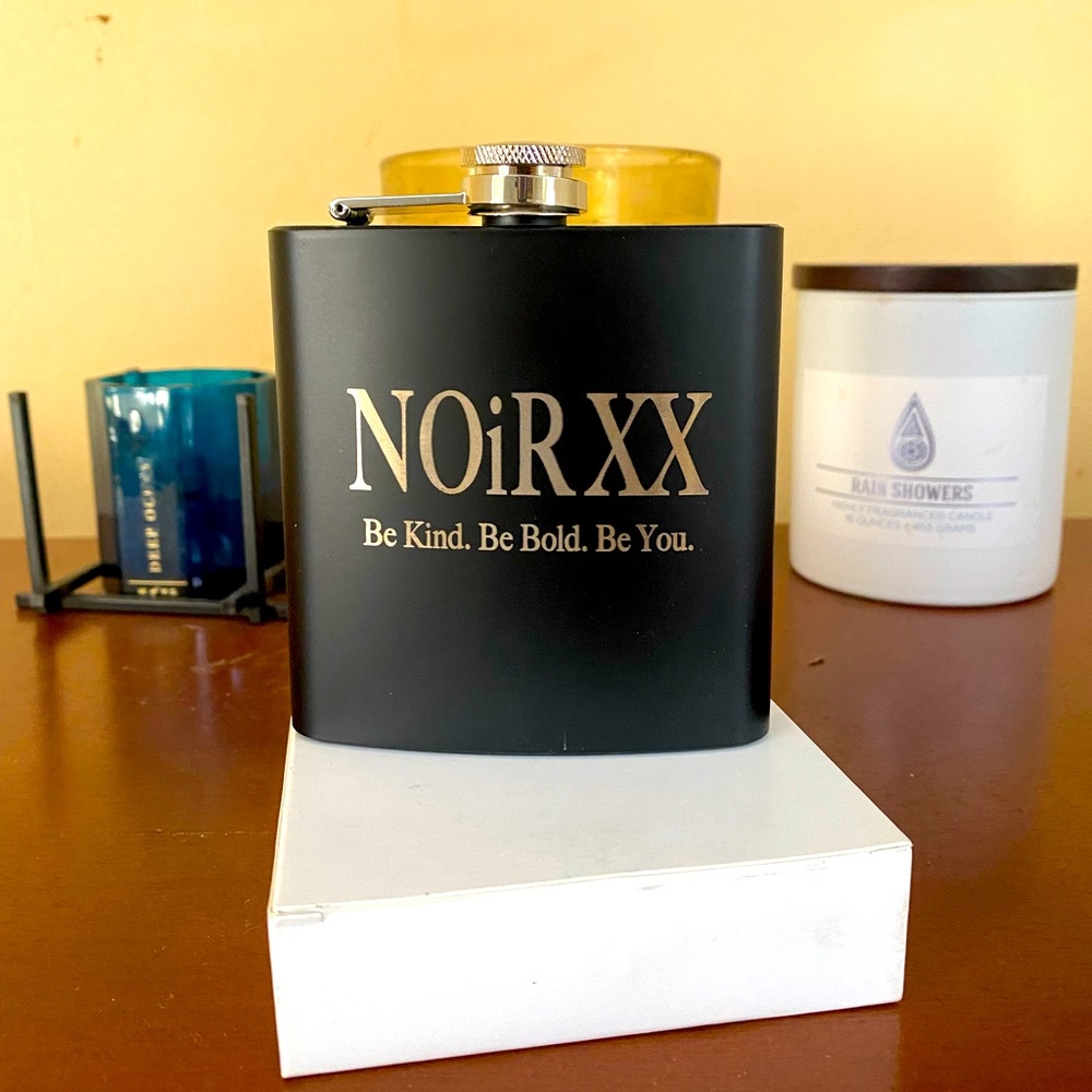 Fashionable Black Flask